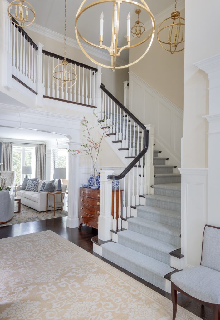 Westgate Rd, Wellesley Interior Design, Staircase