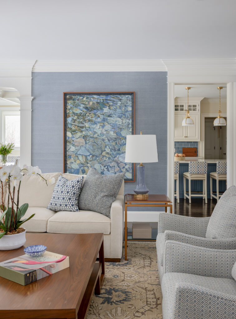 Westgate Rd, Wellesley Interior Design, Living Room